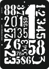 Stencil SETR139 15*20cm ScrapEgo 0.3mm