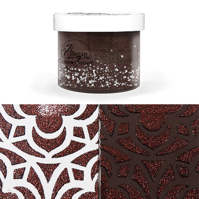 Texture glitter gel "ScrapEgo" "FRAGRANT COFFEE" 100ml