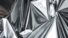 Metalowa folia do transferu "ScrapEgo" Silver (21cm*1m)