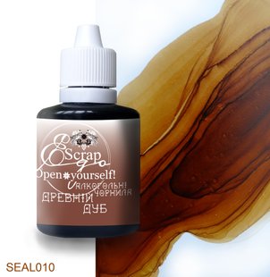 Alcohol ink ТМ ScrapEgo Ancient oak 30ml, SEAL010