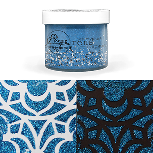 Texture glitter gel "ScrapEgo" "SEA" 100ml