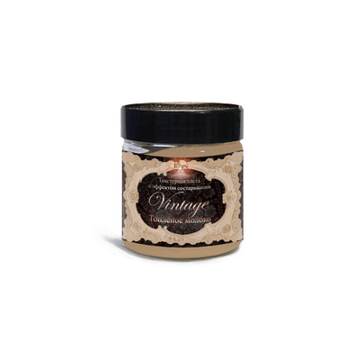 Texture paste "Vintage" with the effect of aging "Baked milk" ScrapEgo 150ml