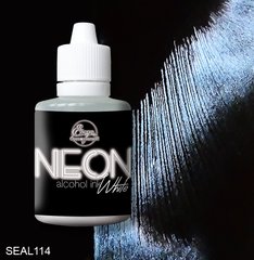 Alcohol ink "NEON" White by TM "ScrapEgo" (glow in the dark) 30ml
