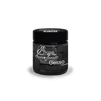 Acrylic primer Gesso Black ScrapEgo 250ml
